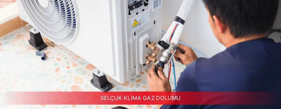 Selçuk İlçemi Fujitsu Klima Gaz Dolumu